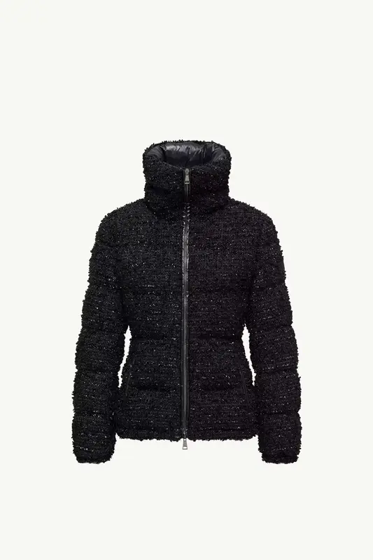 Urbel Tweed Short Down Jacket